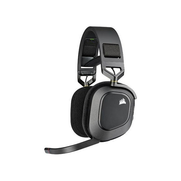 Corsair HS80 RGB WIRELESS Premium Gaming Headset with Dolby Atmos Audio ...