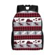 thumbnail image 1 of Fotbe Buffalo Plaid Forest Mochila de Viaje para Laptop, Mochila Ejecutiva Delgada y Resistente 15.6", 1 of 8