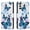 Blue Butterflies, variant on Wallet Case Compatible with Samsung Galaxy S25 FE with Card Holder, Convertible Stand Flowers Case Magnetic for Women and Girls, Butterfly Floral Protective PU Leather Flip Case, Blue Butterflies