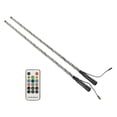thumbnail image 1 of Whip Lights, RGB LED Whip Light with App and Remote Control, 300 Patterns 366 Modes 32 Brightness 10 Speed, Spiral Chasing Lighted Antenna Whip for UTV ATV Off Road Truck, 1 of 7