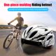 thumbnail image 5 of Casco de bicicleta Ciclismo portátil Ciclismo Saft Cascos para hombres Mujeres (Blanco Negro), 5 of 8