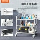 thumbnail image 2 of Carrito utilitario de laboratorio VEVOR de acero inoxidable, 3 capas, 180 kg de capacidad, 2 of 9
