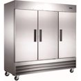 thumbnail image 1 of Pro-Kitchen Reach-in Solid 3-Door Freezer (72 cu. ft.) - 81x32x83 Inches - Single Piece - Commercial Freezer for Restaurant Kitchens (1ct), 1 of 1