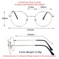 thumbnail image 4 of LifeArt Blue Light Blocking Computer Reading Glasses with Transparent Lens for Women/Men, 4 of 7