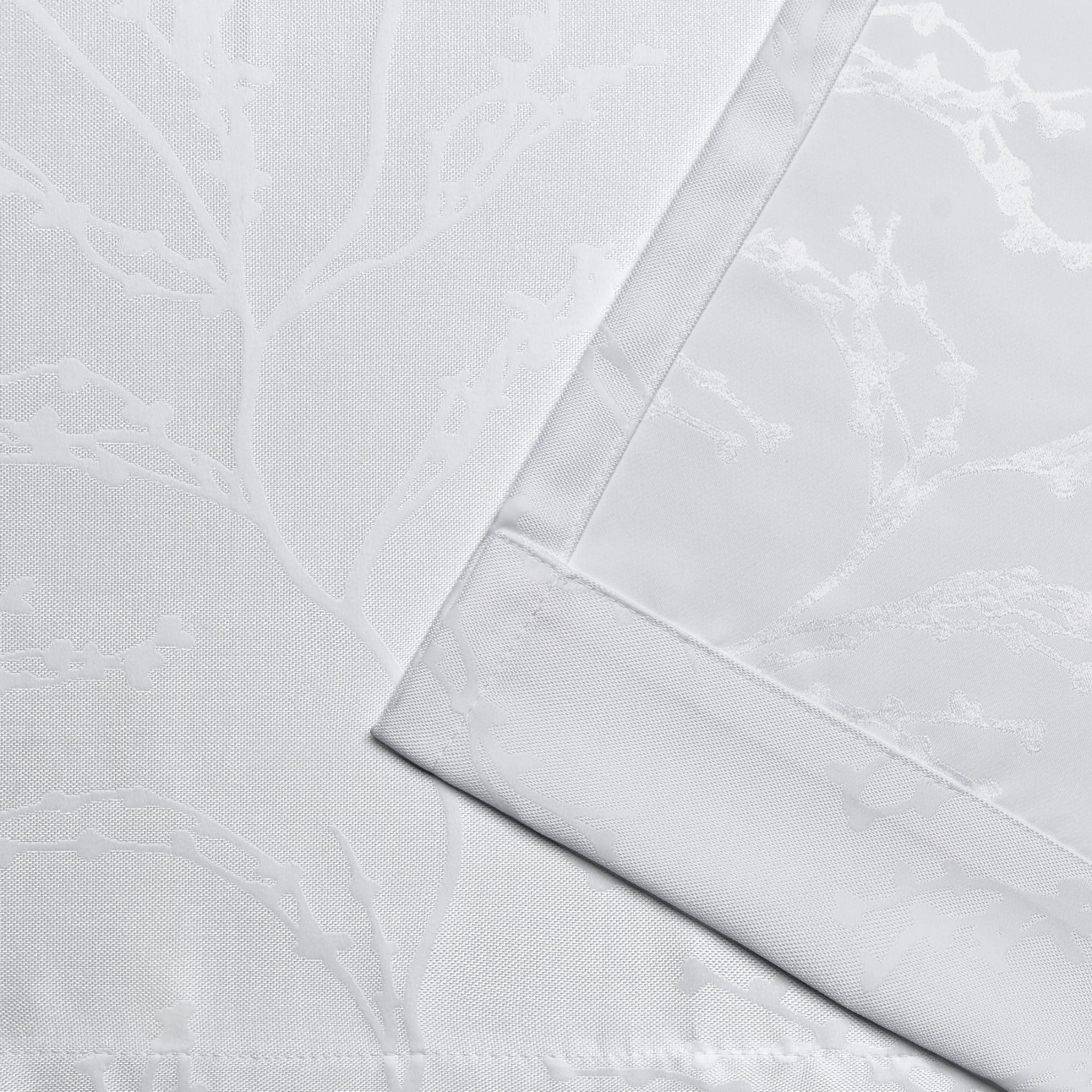 Exclusive Home Kilberry Woven Room Darkening Blackout Grommet Top Curtain Panel Pair, 52"x96", Winter