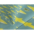 thumbnail image 4 of Ambesonne Shark Quilted Bedspread Set 3 Pcs, Friendly Yellow Fishes, King Size, Sea Green Yellow, 4 of 5
