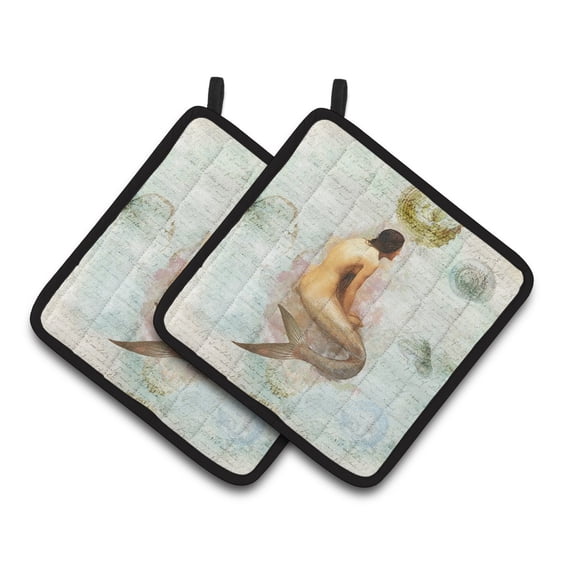 Carolines Treasures SB3045PTHD Pair of Pot Holders, 7.5HX7.5W, multicolor