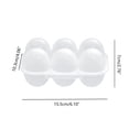 thumbnail image 5 of Milue Transparent Eggs Storage Container with Dustproof Lid Protect 6 Eggs Storage, 5 of 14