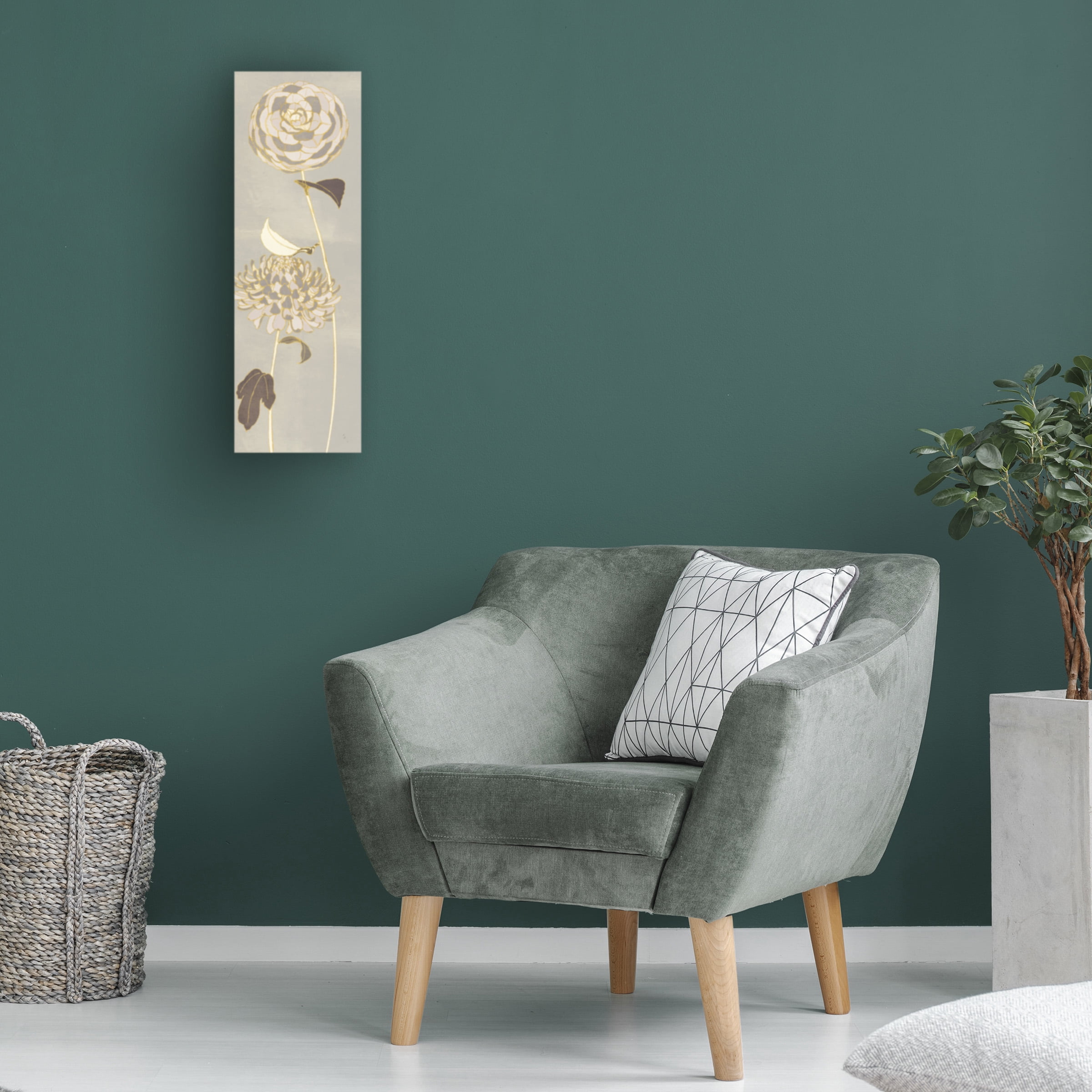 Sarah Adams 'Sarahs Garden Gatsby II' Canvas Art