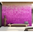 thumbnail image 7 of Tiptophomedecor Abstract Wallpaper Wall Mural - Pink Pixel, 7 of 7