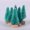 Green, variant on 12Pcs Miniature Pine Trees Sisal Trees with Wood Base Christmas Tree Set Tabletop Trees 1.77", Blue