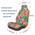 thumbnail image 3 of Yiaed Peacock Feathers And Flowers Print Car Seat Covers,Universal Auto Seats Protector Fits for Car,SUV Sedan,Truck,Automotive Seat Covers & Accessories, 3 of 5