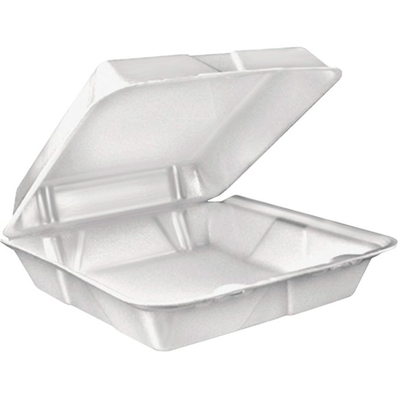 Recipiente de espuma con bisagras DART DRC90HT1R Dart 90HT1R 23 x 22 x 7,5 cm