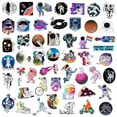 thumbnail image 2 of 50pcs Decorative Sticker for Laptop Water Bottle NASA, 2 of 2