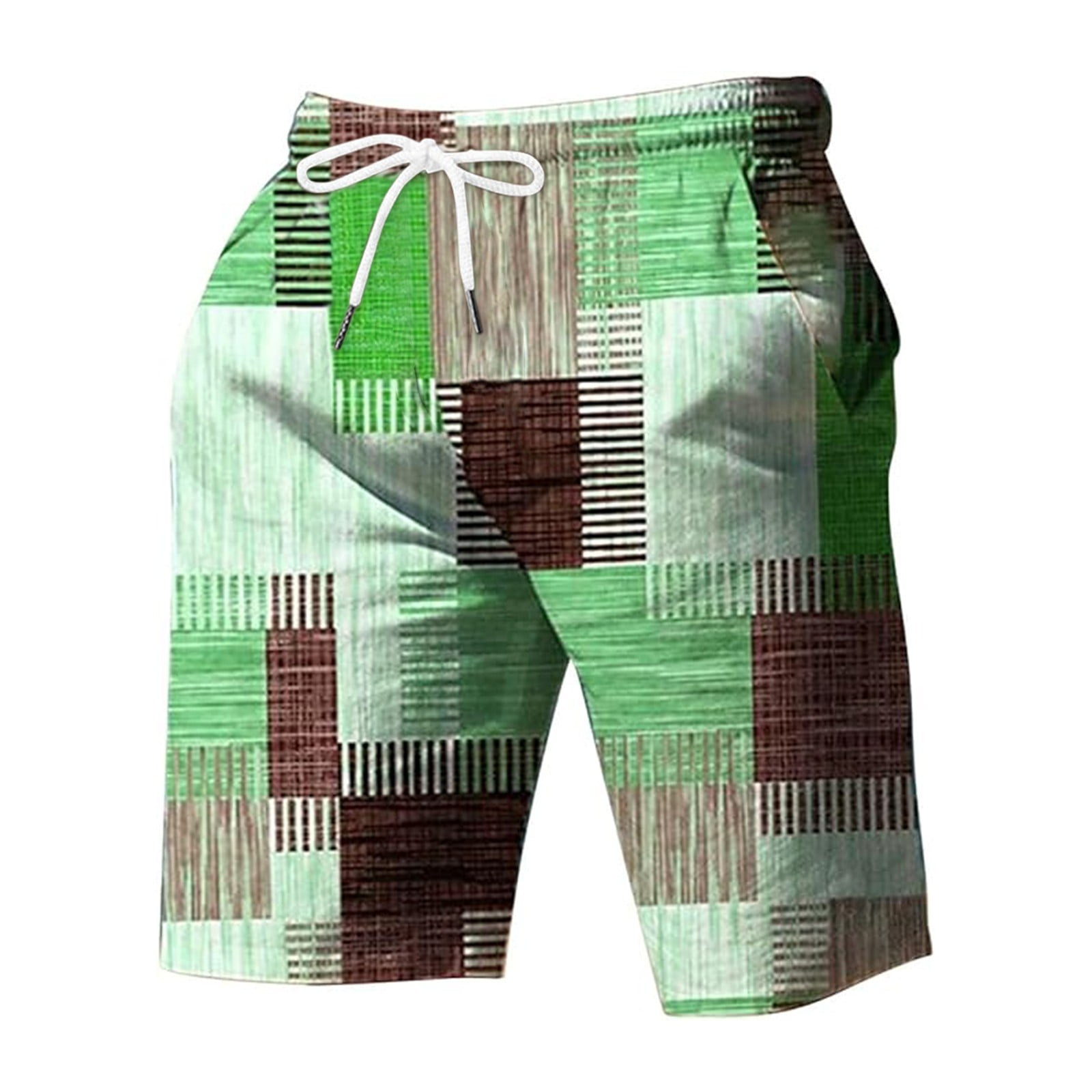 JHLZHS Fishnet Shorts Men Summer Beach Shorts Men Fashion Sports Shorts Casual Shorts with Pockets Mens Shorts Athletic Short Shorts for Men