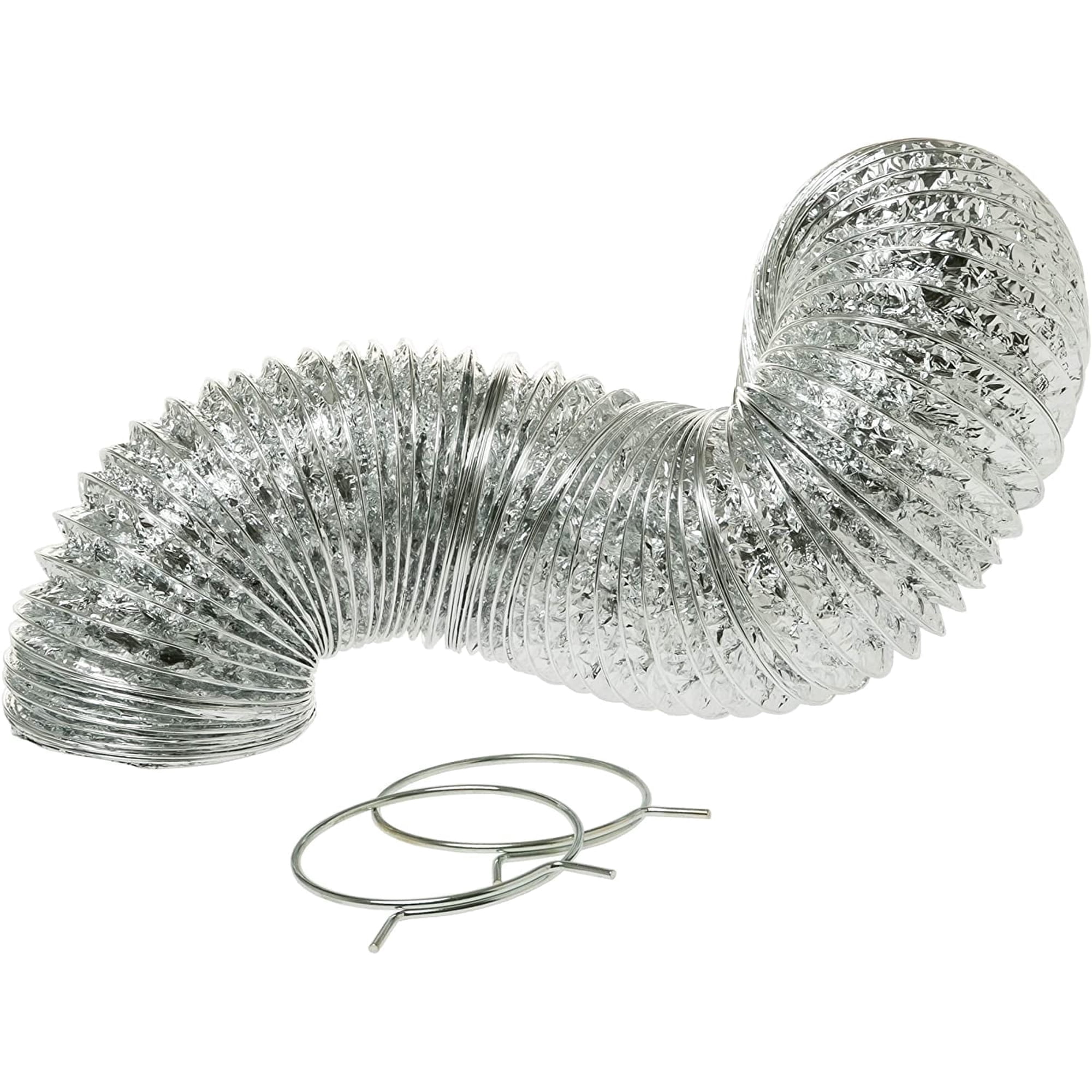 GE Appliances Aluminum Foil Vent Dock Hose Kit for Dryer Machine, 1 Count