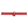 thumbnail image 4 of 45 Degree Angle Scribing Ruler with Slide Stop Aluminum Alloy Track Marking Ruler for Woodworking, 4 of 14