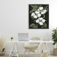 thumbnail image 2 of Stupell Industries Vintage Dogwood Trio Black Framed Floater Canvas Wall Art design by Paul Brent, 31 x 25, 2 of 9