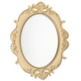 thumbnail image 1 of Bandeja con espejo decorativo vintage de estilo europeo, organizador de maquillaje y joyas., 1 of 8