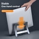 thumbnail image 3 of Soporte Vertical para Computadora Portátil, Soporte Universal para Escritorio, Base para Computadora Portátil, Soporte Plegable para Tableta, Color Plateado, 3 of 5