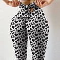 thumbnail image 2 of YDOJG Women Printing High Waist Stretch Strethcy Fitness Leggings Yoga Pants Womens Activewear, 2 of 4