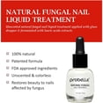thumbnail image 3 of Probelle Tratamiento Natural Liquido Antihongos para Uñas. Restaura el Color y Belleza a Uñas Dañadas por Hongos, Formula Patentada. 0.5 FL OZ | 15 ML Probelle Natural Fungal Nail Liquid Treatment, 3 of 4
