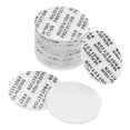 thumbnail image 1 of Unique Bargains 22mm PS Mousse Résistante Tamper Pression Sensible Joint Blanc Lot de 100, 1 of 6