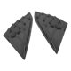 thumbnail image 1 of 2x Persianas de Ventana Trasera para Coche para 2018-2020 Cool Exterior brilnte Sunnimix Persianas de la ventana lateral trasera, 1 of 8