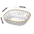 thumbnail image 3 of Lilixerw Fruit Bowl Fashion Designed Fruit Basket Food Grade Plastic Durable Fruit Bowls,Fruit Vegetable Tray,for Home Office Outdoor, 3 of 7