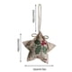 thumbnail image 4 of 2 adornos rústicos para árbol de Navidad, estilo granja, para colgar en la media del árbol, para fiestas navideñas, estilo granja, manualidades de madera, pequeñas decoraciones de granja,, 4 of 9