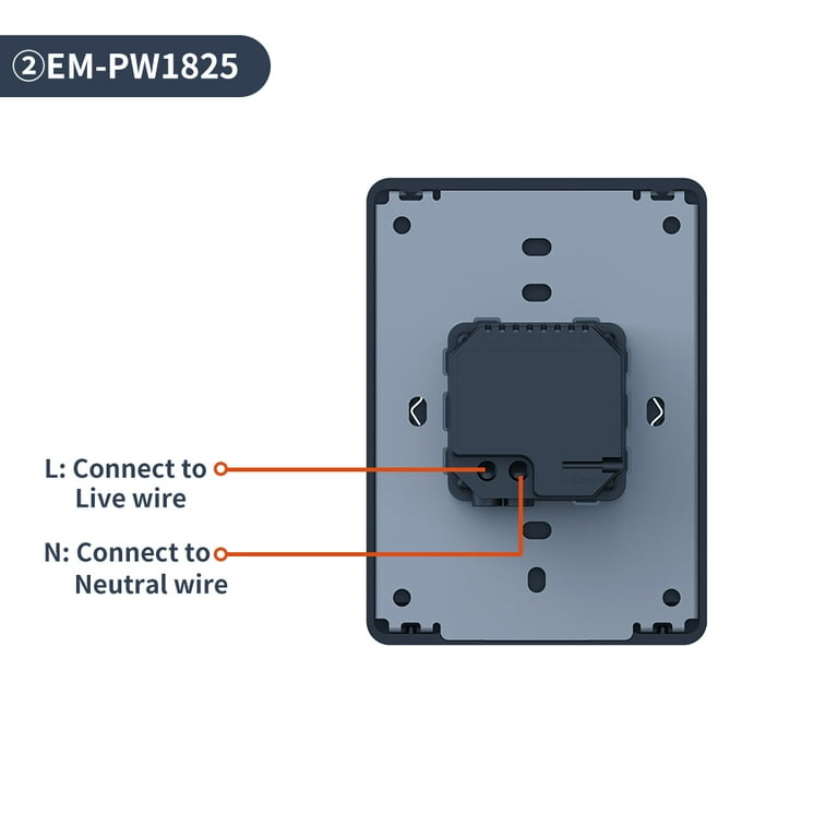 EMONITA Magnetic IPad Wall Mount With 360° Rotatable Charging Port For EMONITA IPad Cases - Black