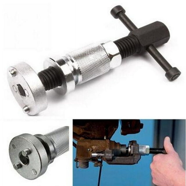 Car Auto Metal DIY Wheel Cylinder Disc Brake Pad Caliper Piston Rewind Handmade Kit -