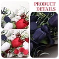 thumbnail image 6 of Patriotic Front Door Wreath Memorial Day Patriotic Decor Porch Decor Front Door Wreath Veterans Day Patriotic Wreath American Flag Themed Wreath Patriotic Home Decor, 6 of 8