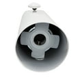 thumbnail image 6 of Westbrass 7" Reach Wall Mount Tub Spout with Diverter, Powder Coat White, 6 of 10