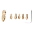 thumbnail image 2 of Jeu de Mandrin de Micro-Foret, 7pcs / Ensemble Petite Perceuse Électrique Pince de Serrage Électrique Pince de Forage Performance Inégalée, 2 of 14