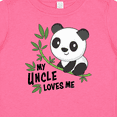 thumbnail image 4 of Inktastic My Uncle Loves Me- cute panda Boys or Girls Baby T-Shirt, 4 of 5
