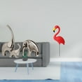 thumbnail image 2 of Figuras de cerámica de y pájaro, escultura decorativa para el hogar, estante, soporte de TV y jardín, estaca de flamenco, decoración coleccio, 2 of 8