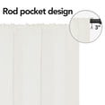 thumbnail image 2 of Cortinas Easy-Going Térmicas Opacas Marfil 107x160 cm, 2 of 7