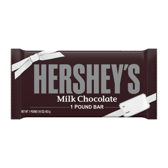 Hershey's, Milk Chocolate Bar, 1 lb.
