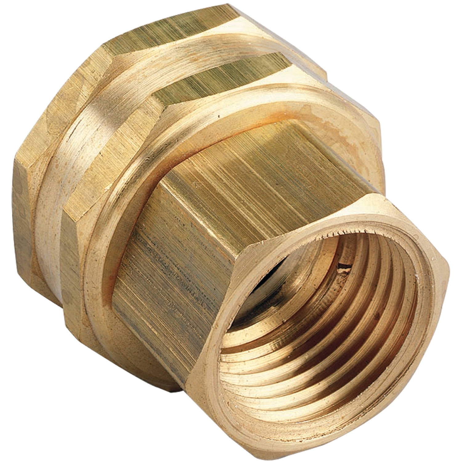 Orbit 53036 3/4" FHT x FPT Brass Hose Swivel Adapter