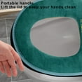 thumbnail image 4 of YZEGDCH Toilet Seat Cushion, Non Slip Warmer Comfortable Seat Cushions, With High Base Underneath for Secure Positioning - Fit Most Standard Toilets, 4 of 6