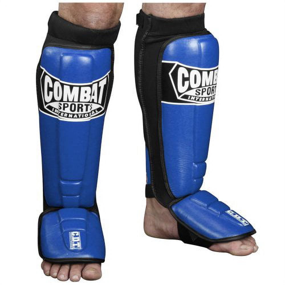 Combat Sports Pro-Style MMA Shin Guards XLarge Blue
