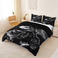 thumbnail image 2 of Erosebridal Extreme Sport Motocross Queen Duvet Cover Set,Wild Animal Eagle Bedding For Men Women 3-Piece,No Comforter,Reversible, 2 of 5