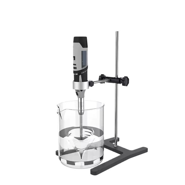 Lab High Shear Cosmetics Homogenizer With Stand For Liquid Lotion Cream