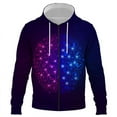 thumbnail image 1 of Sudadera con capucha y cremallera para hombre, mujer y niño, ropa de calle con estampado 3D, de manga larga, para niño y niña, 2024, 1 of 6
