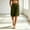 Army Green, variant on YTCAMLO Cotton Linen Bermuda Shorts for Women Casual Loose Fit Ruched Summer Beach Shorts with Pockets Drawstring Cargo Shorts