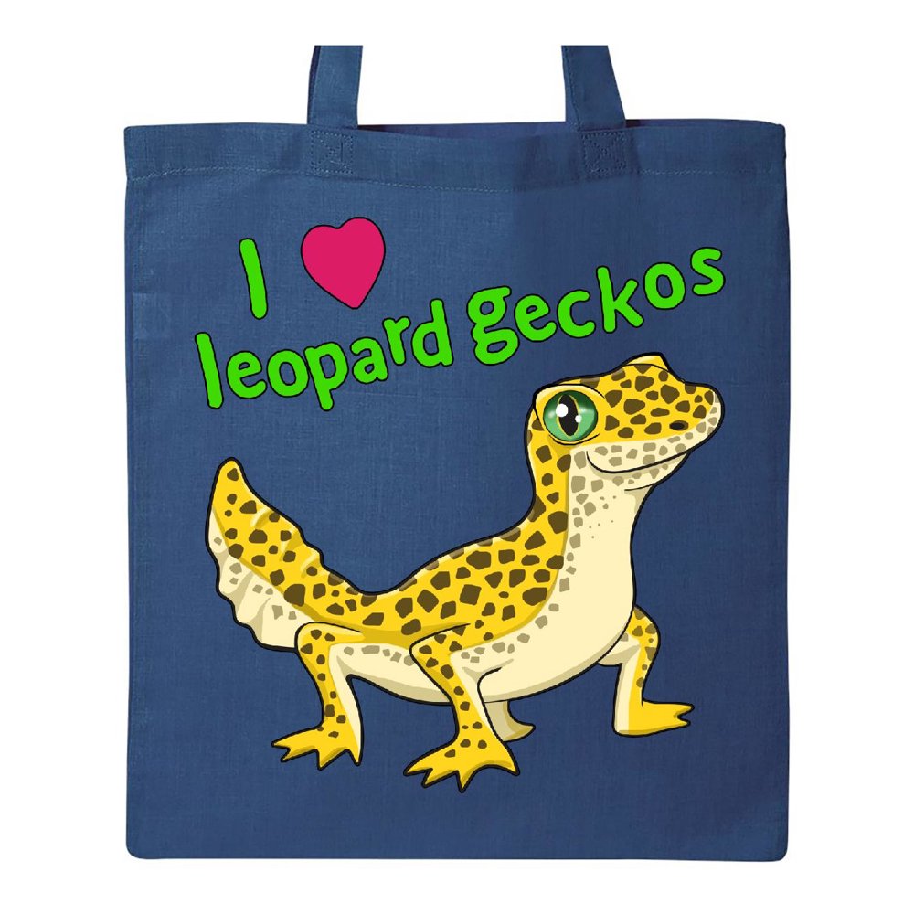 INKtastic I Love Leopard Geckos Tote Bag