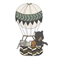 thumbnail image 2 of Sweet Melody Designs 15x15 Gold Ornate Wood Framed with Double Matting Museum Art Print Titled - Woodland Hot Air Balloon 2, 2 of 4