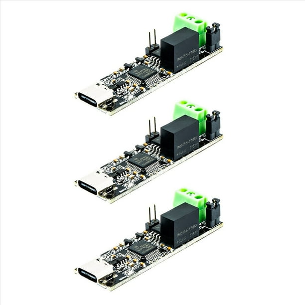 3X CANable V2.0 Pro Transceptor CANbus Adaptador Analizador de Protocolo USB A Controlador Serie CAN2.0