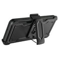 thumbnail image 5 of TJS for Cricket Outlast 5G 2024 / AT&T Motivate Pro 5G 2024 Phone Case, Belt Clip Card Slot Holster with Magnetic Support Kickstand Military Grade Heavy Duty Detachable Cover (Black), 5 of 5